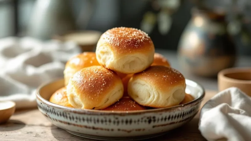 Japanese Milk Bread Rolls (Shokupan-Style, Ultra Soft)