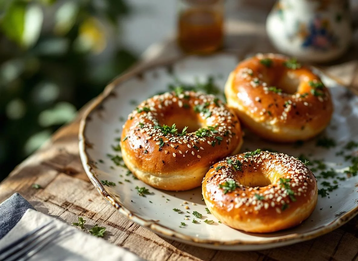 New York-Style Bagels Recipe