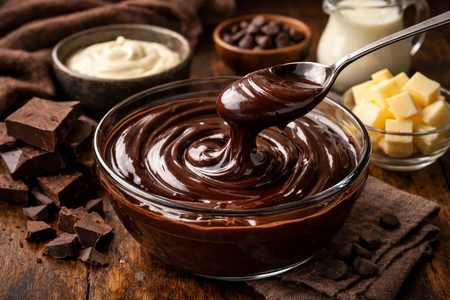 Chocolate Ganache Recipe Glossy and Rich