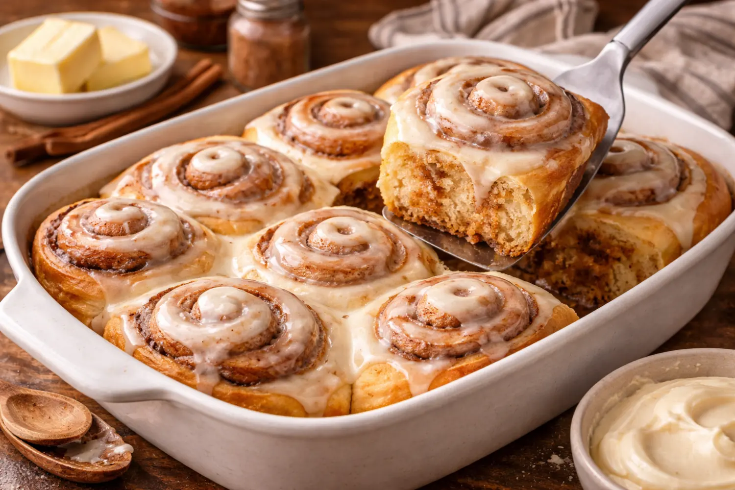 Easy Cinnamon Rolls from Scratch