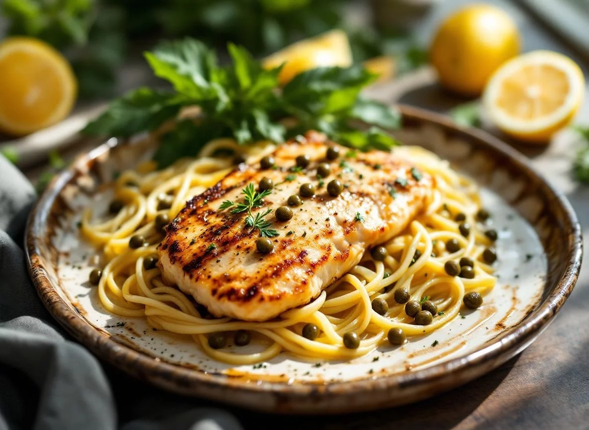 Classic Chicken Piccata with Lemon and Capers