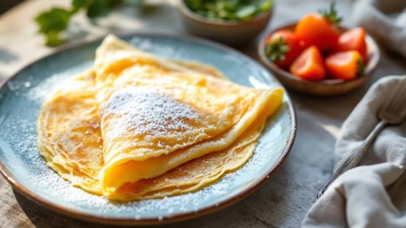 Classic French Crêpe Batter (Sweet or Savory Recipe)