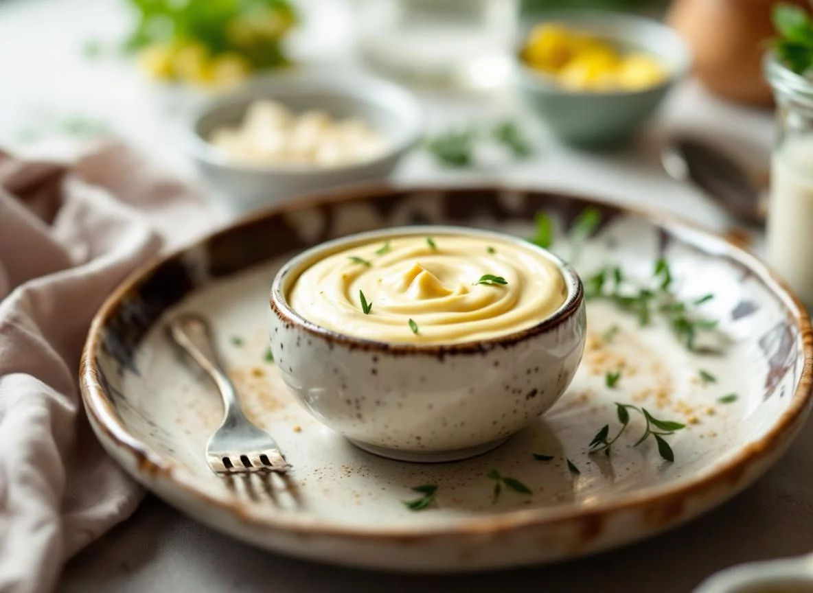 Traditional French Aioli Recipe with Garlic