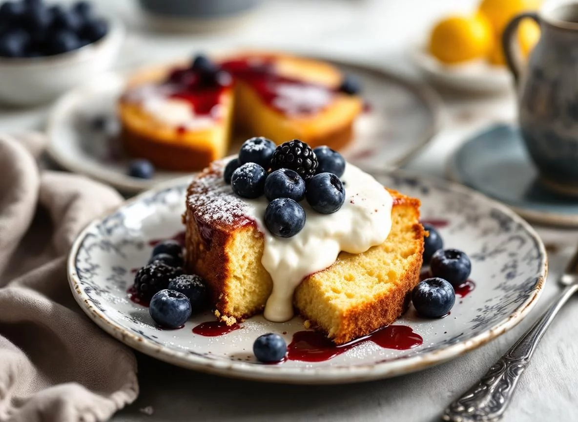 Classic French Yogurt Cake Easy Recipe