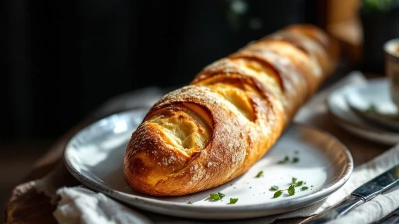 How to Make French Baguette at Home (Crispy Crust Recipe)