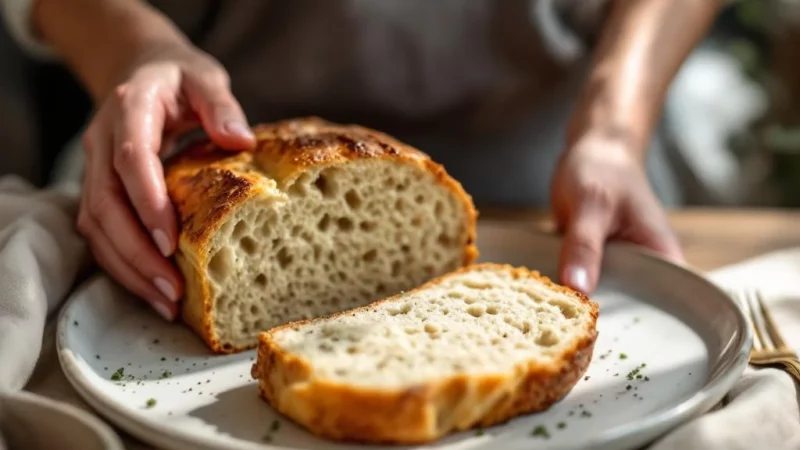 Overnight No-Knead Bread (Minimal Effort Rustic Loaf)