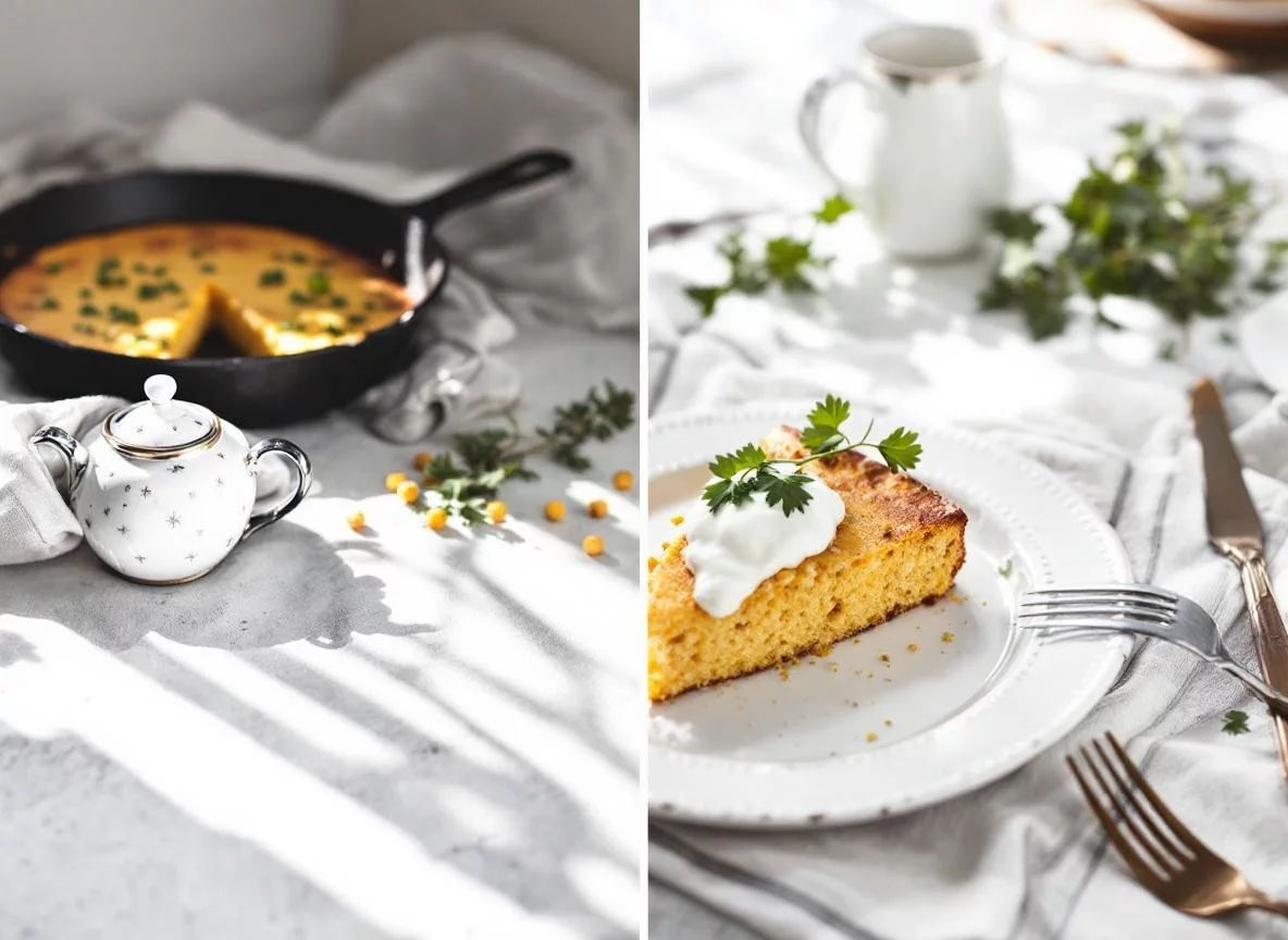 Perfect Moist Skillet Cornbread