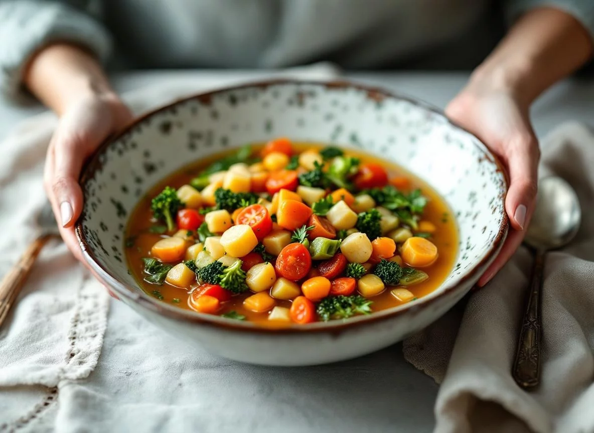 Homemade Zero Waste Vegetable Stock from Scraps